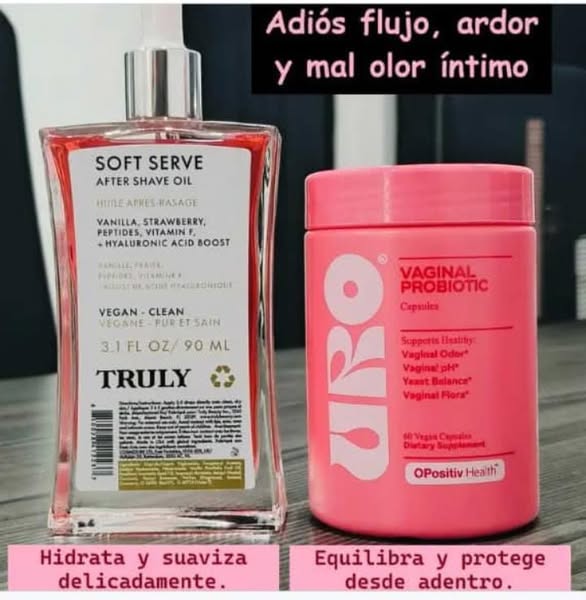 URO PROBIOTICOS  ACEITE TRULY CUIDADO COMPLETO PARA TU ZONA INTIMA