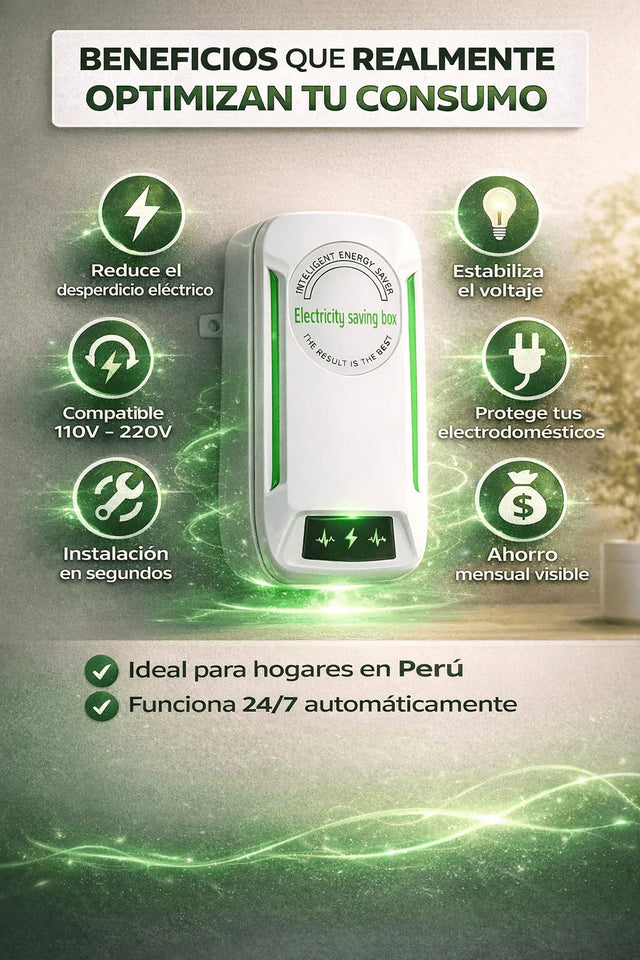 AHORRADOR DE ENERGÍA  DELUXE