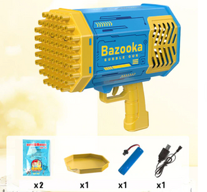 BAZOOKA DE BURBUJAS MÁGICAS