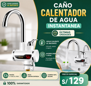 CAÑO CALENTADOR DE AGUA