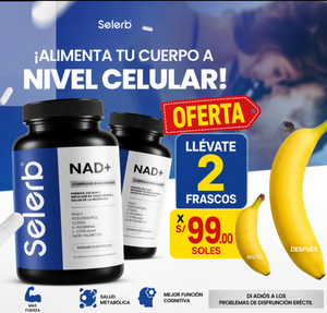 Selerb NAD+ (60 Capsulas)  para Hombres – Energía, Circulación y Anti-Edad