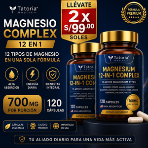 💙 MAGNESIUM COMPLEX 12 EN 1 PREMIUM