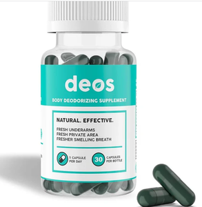 Desodorante Corporal DEOS (60 capsulas recubiertas)