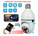 FOCO CAMARA 360 GRADOS CON WIFI