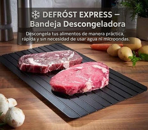 ❄️ DEFRÓST EXPRESS – Bandeja Descongeladora 🥩 Rápida sin Electricidad