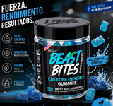 Beast Bites™ Creatina en Gomitas Veganas Sin Azúcar, Fuerza, y Recuperación Muscular