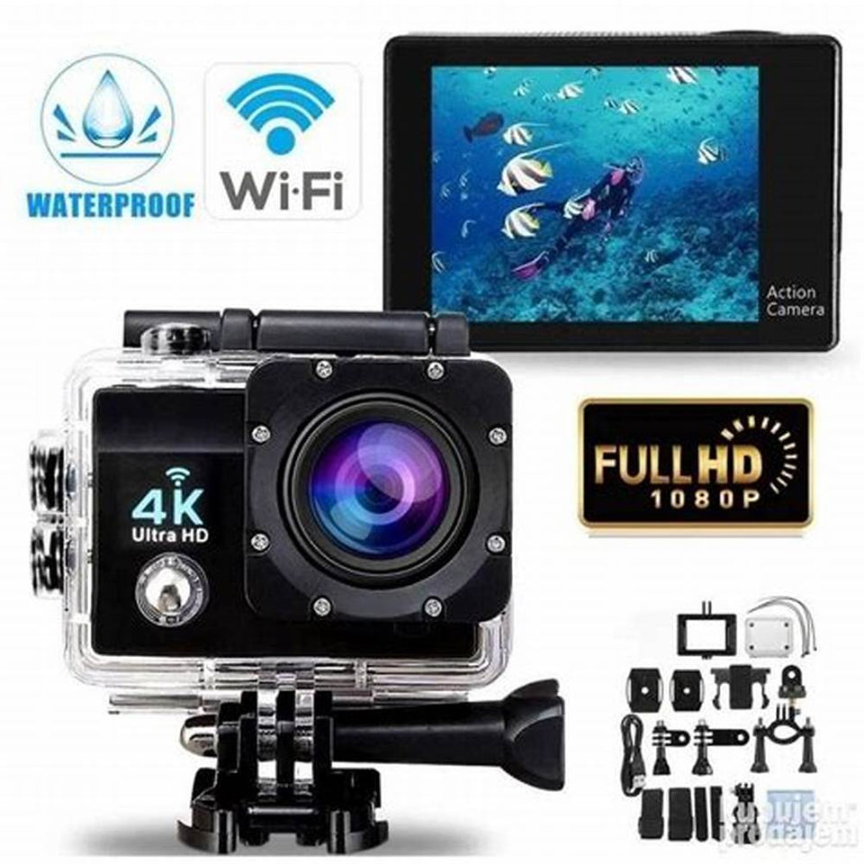 Camara Deportiva 4k 16MP WiFi Acuatico Deportes Videos Fotos