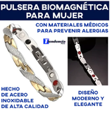PULSERAS BIOMAGNÉTICA SALUDABLE PARA EL Y ELLA! DE REGALO UNA CADENA DE SAN MIGUEL!!