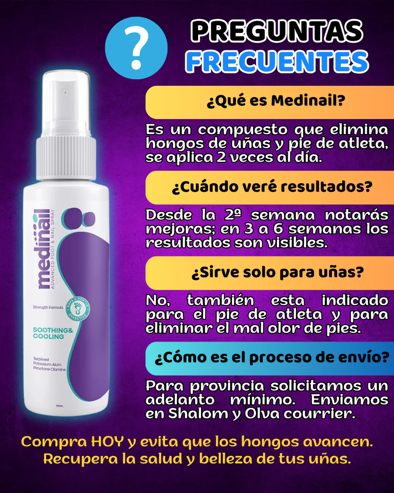 MEDINAIL- TRATAMIENTO PARA UÑAS Y PIES