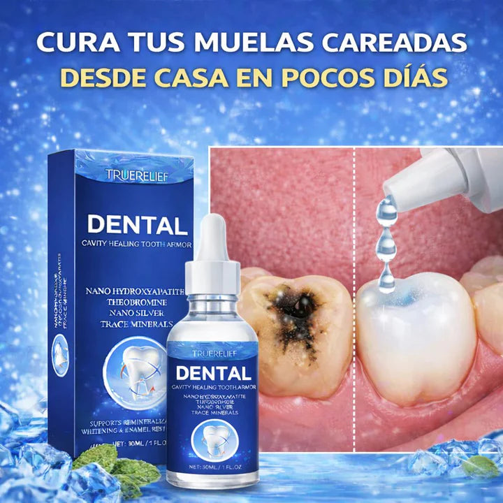 DENTAL HIDROXIAPATITA -Protector Bucal, Gotas de Reparación de Caries,Reparación de Esmalte, Salud de las encías