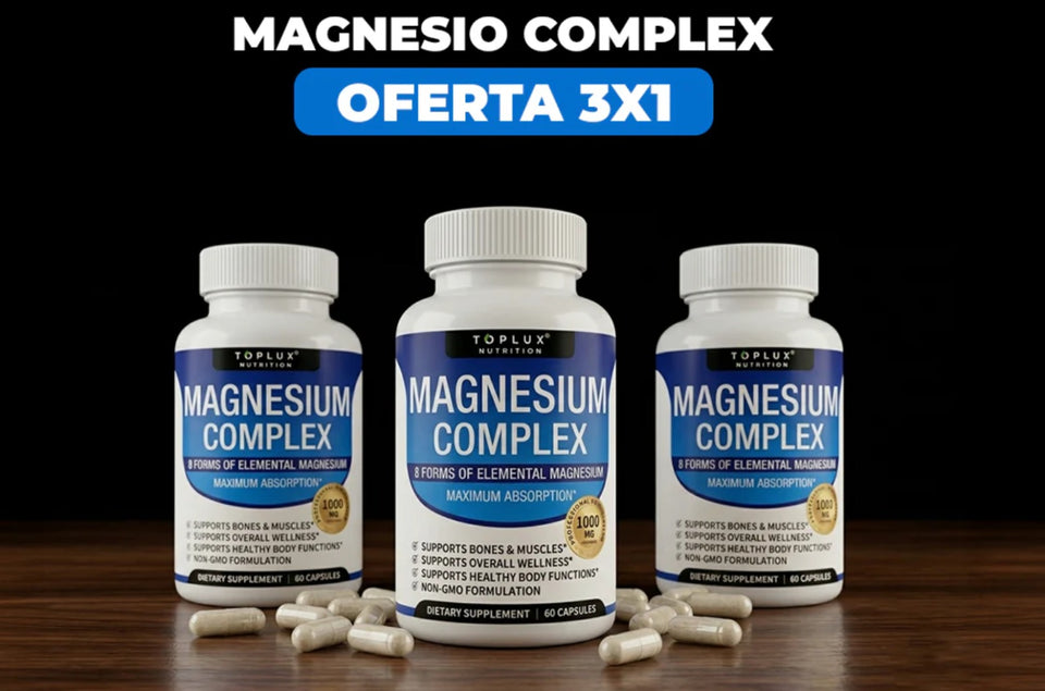 Magnesium complex 8 en 1 -90 Capsulas