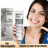 PASTA DENTAL REPARADORA CON HIDROXIAPATITA 7.5 % SIN FLUOR DE REPARACIÓN DE CARIES, REPARACIÓN DE ESMALTE, SALUD DE LAS ENCÍAS🦷