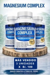 Magnesium complex 8 en 1 -90 Capsulas