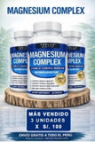 Magnesium complex 8 en 1 -90 Capsulas