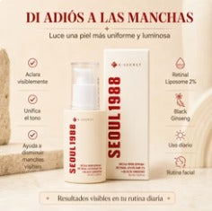 ANTI MANCHAS Y ARRUGAS  SÉRUM FACIAL COREANA SEOUL 1988