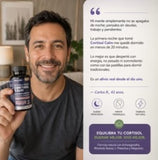 Cortisol Calm (Magneta) – Equilibrio Natural para el Estrés, Sueño y Energía-60 CAPSULAS