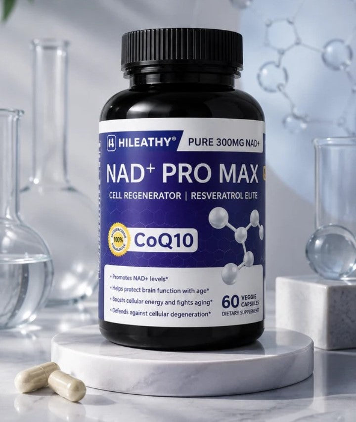 SUPLEMENTO NAD + PRO MAX GNE ANTIENVEJECIMIENTO + ENERGIA CELULAR (60 CÁPSULAS)