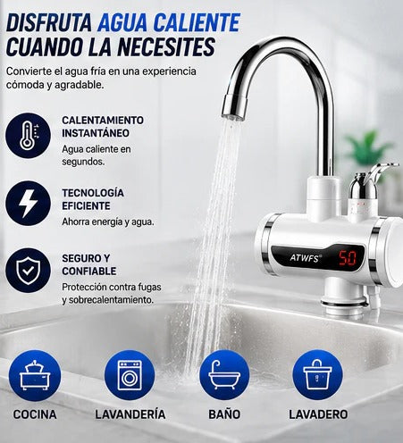 CAÑO CALENTADOR DE AGUA