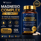💙 MAGNESIUM COMPLEX 12 EN 1 PREMIUM