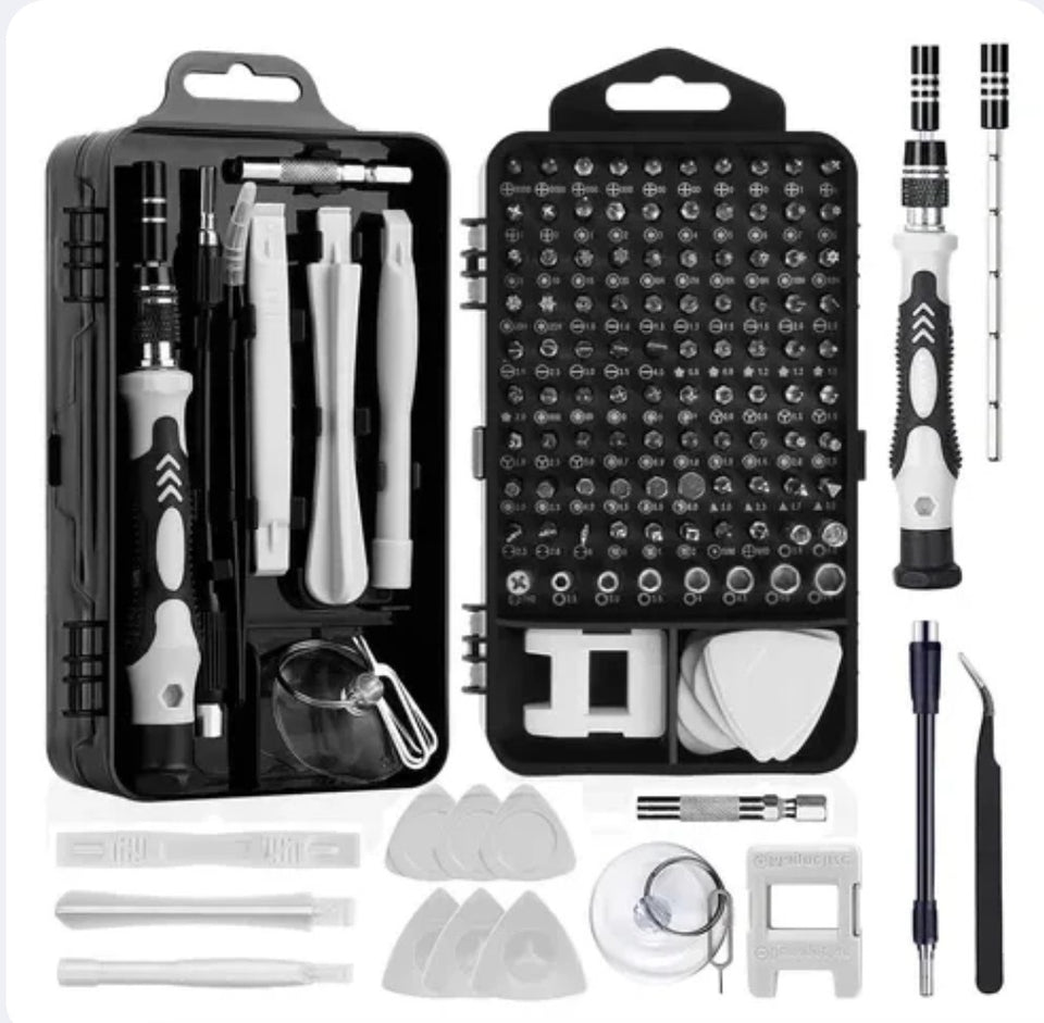 🛠️ KIT DE DESTORNILLADORES DE PRECISIÓN 115 EN 1