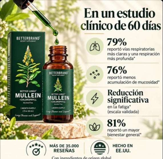 Betterbrand Mullein Detox Pulmonar