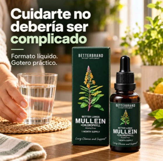 Betterbrand Mullein Detox Pulmonar