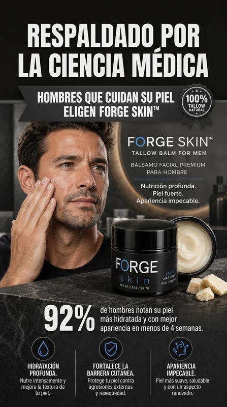 FORGE SKIN — TALLOW BALM FOR MEN · 100% NATURAL