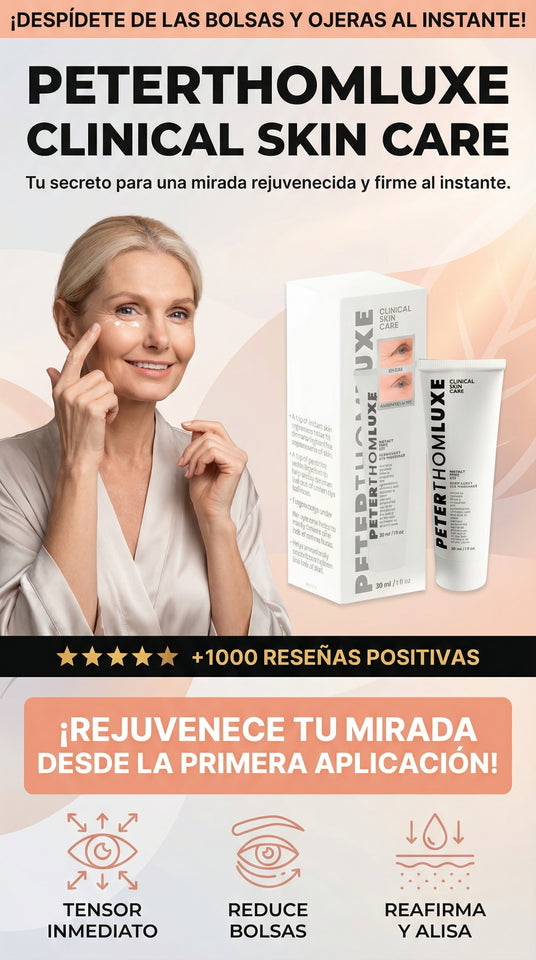 TENSOR PETER THOMAS -Elimina las bolsas de los ojos y recupera una mirada fresca