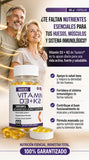 VITAMIN D3 + K2 TAOTER 3000MG Huesos Fuertes , articulaciones flexibles y una vida mas activa