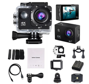 Camara Deportiva 4k 16MP WiFi Acuatico Deportes Videos Fotos