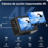 Camara Deportiva 4k 16MP WiFi Acuatico Deportes Videos Fotos
