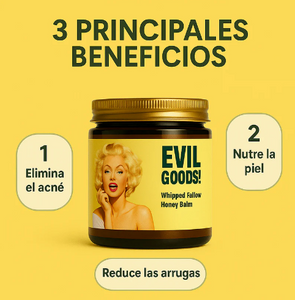 EVIL GOODS! – El Bálsamo De Sebo De Res Hidratación Natural con Efecto Anti envejecimiento