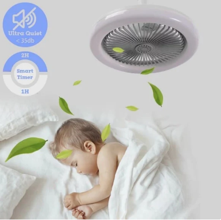 FOCO LED VENTILADOR CON ROTACIÓN