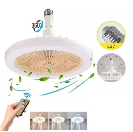 FOCO LED VENTILADOR CON ROTACIÓN