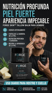 FORGE SKIN — TALLOW BALM FOR MEN · 100% NATURAL
