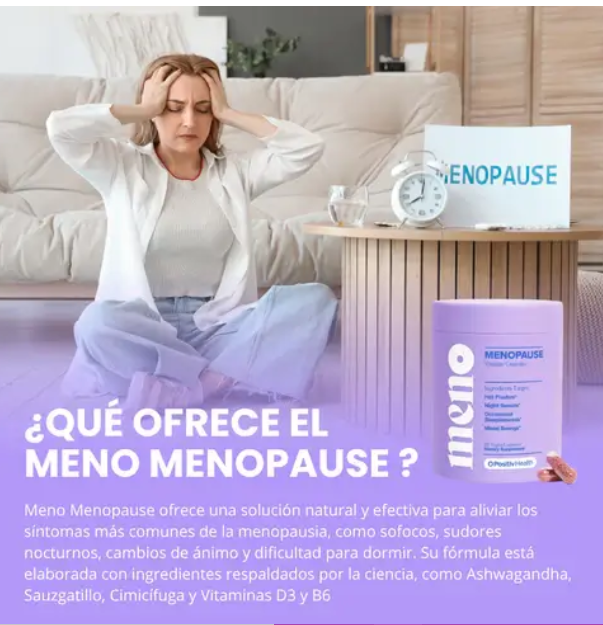 MENO BALANCE -VITAMINAS PARA LA MENOPAUSIA