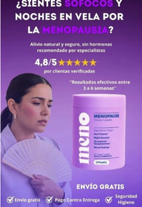 MENO BALANCE -VITAMINAS PARA LA MENOPAUSIA