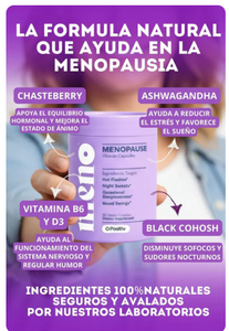MENO BALANCE -VITAMINAS PARA LA MENOPAUSIA