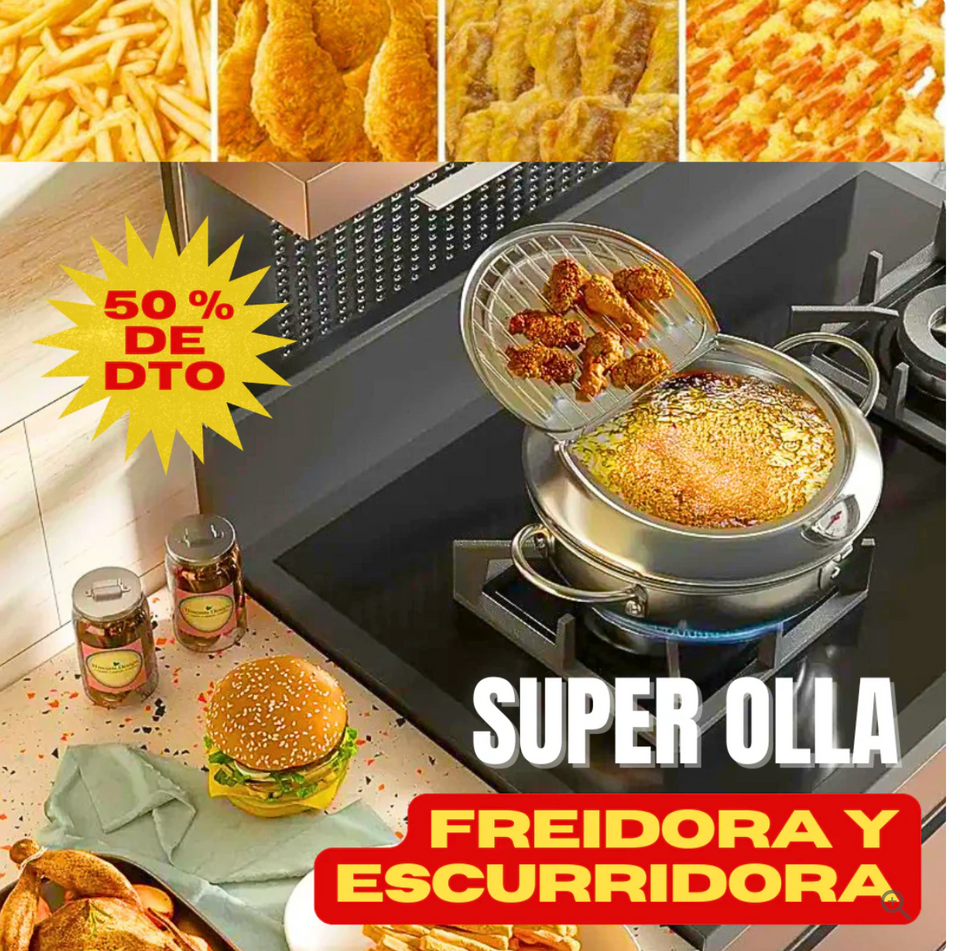 OLLA JAPONESA DE ACERO INOXIDABLE