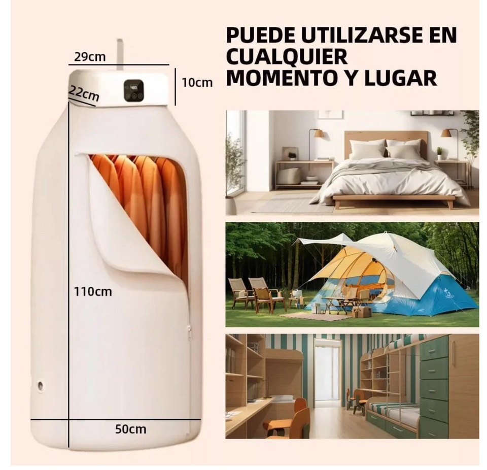 "Secadora de Ropa Eléctrica Portátil – Elimina Humedad y Seca tu Ropa en Minutos"