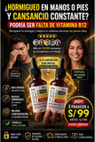 VITAMINA B12 5000mcg EN GOTAS-COMPLEJO B LIQUIDO NUVASA (2 FRASCOS)